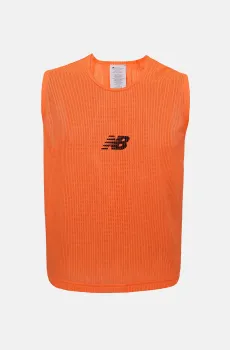 Мужская оранжевая тренировочная манишка Оранжевый S New Balance MT6222GVFLO