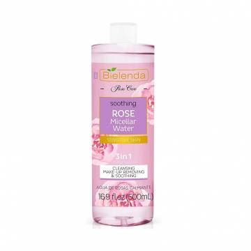 Мицеллярная вода Bielenda Rose Care Micellar Water, 500 мл Мицеллярная вода Bielenda Rose Care Micellar Water, 500 мл