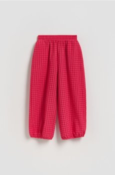 Reserved - Штани balloon - червоний - 126JT-33X
