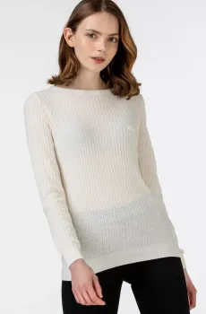 Женский белый свитер Белый 38 Lacoste AF010606B