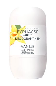 Шариковый дезодорант Byphasse 48H Deodorant Ваниль, женский, 50 мл
