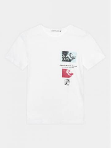 Calvin Klein Jeans Футболка Photograph IB0IB02014 Білий Regular Fit Calvin Klein Jeans Футболка Photograph IB0IB02014 Білий Regular Fit