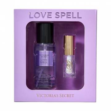Подарочный набор женский Victorias Secret Love Spell Gift Set (мист для тела, 75 мл + олія для губ, 3.2 г) Подарочный набор женский Victorias Secret Love Spell Gift Set (мист для тела, 75 мл + олія для губ, 3.2 г)