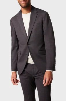 Мужской коричневый пиджак в клетку Коричневый 50 Pierre Cardin PC.-C4 42296.6039