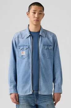 Мужская голубая джинсовая рубашка Levis® x Toy Story Голубой S Levi’s® 0034P;0000