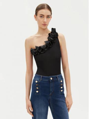 Fracomina Майка FR25ST2018J46301 Чорний Regular Fit Fracomina Майка FR25ST2018J46301 Чорний Regular Fit