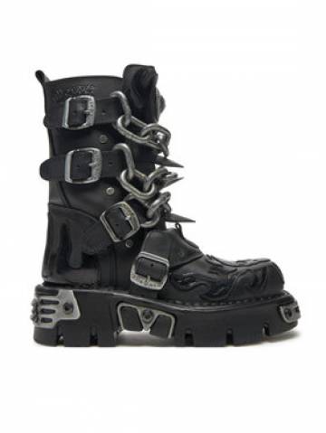 NEW ROCK Берци M-727-S5 Чорний NEW ROCK Берци M-727-S5 Чорний