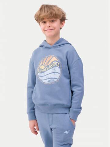 4F Світшот 4FJWSS24TSWSM0935 Голубий Regular Fit 4F Світшот 4FJWSS24TSWSM0935 Голубий Regular Fit
