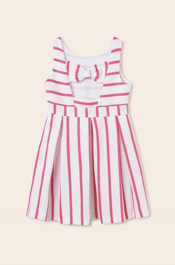 Детское платье Mayoral цвет розовый mini расклешённое