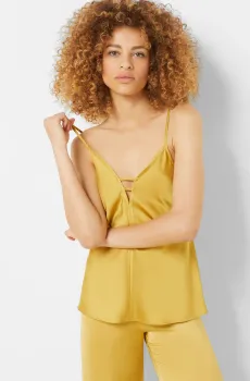 Женский желтый топ NEW IDOLE Желтый L Etam 6540894