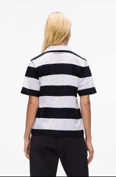 Хлопковое поло Karl Lagerfeld IKON