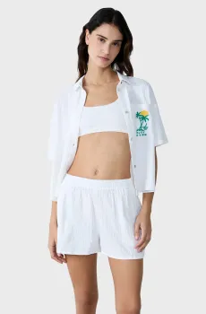 Женские белые шорты FAZIL Белый XS Etam 6552384