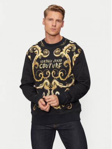 Versace Jeans Couture Світшот 77GAI3RB Чорний Regular Fit Versace Jeans Couture Світшот 77GAI3RB Чорний Regular Fit