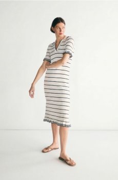 Reserved - Сукня поло - білий - 191IT-00X