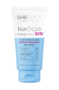 Смягчающая сыворотка для ног SheFoot с мочевиной 50%, 50 мл
