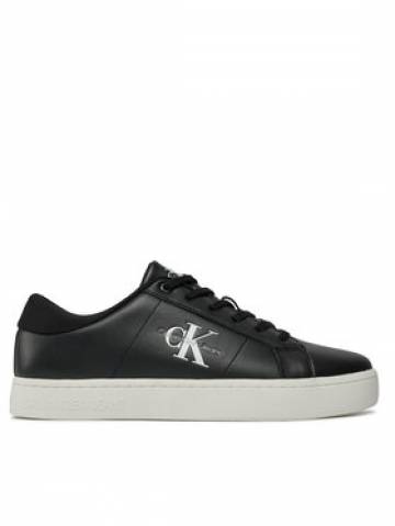 Calvin Klein Jeans Снікерcи Classic Cupsole Low Laceup Lth YM0YM00864 Чорний Calvin Klein Jeans Снікерcи Classic Cupsole Low Laceup Lth YM0YM00864 Чорний