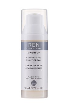 Восстанавливающий ночной крем для лица REN Clean Skincare V-Cense Revitalising Night Cream, 50 мл