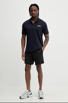 Хлопковое поло Napapijri SMALL BOX