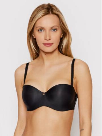 Chantelle Бюстгальтер бардотка True Lace C11M50 Чорний Chantelle Бюстгальтер бардотка True Lace C11M50 Чорний