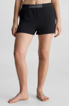 Женские черные шорты Черный XL Calvin Klein 000QS6799E
