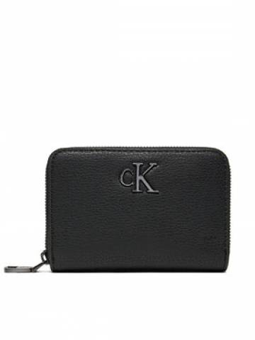 Calvin Klein Jeans Мале жіноче портмоне Minimal Monogram Med K60K612262 Чорний Calvin Klein Jeans Мале жіноче портмоне Minimal Monogram Med K60K612262 Чорний