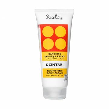 Питательный крем для тела Dzintars Dzintari Nourishing Body Cream с маслом макадамии, 200 мл