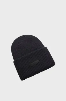 Женская черная шапка W Halftime Cuff Черный ONESIZE Under Armour 6014426-001