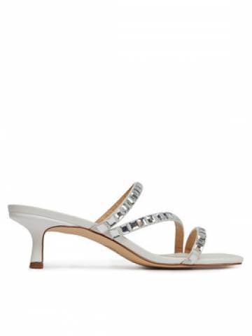 MICHAEL Michael Kors Шльопанці Celia Kitten Slide 40R4CIMS1S Срібний MICHAEL Michael Kors Шльопанці Celia Kitten Slide 40R4CIMS1S Срібний