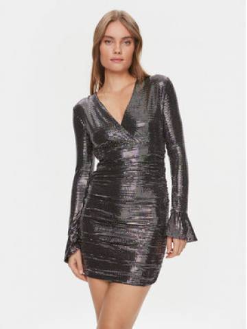 Guess Коктейльна сукня Britney W4RK42 KBJG0 Сірий Slim Fit Guess Коктейльна сукня Britney W4RK42 KBJG0 Сірий Slim Fit