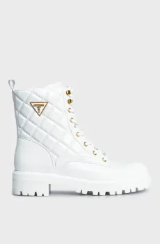 Женские белые ботинки BADAE Белый 37 Guess FL7BDEELE10