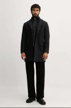 Шерстяное пальто Hackett London