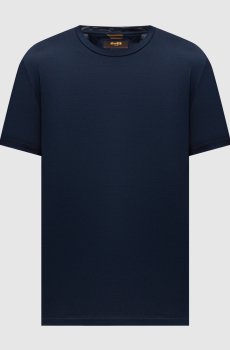 Синяя футболка MIKE