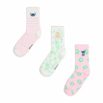 Cropp - Шкарпетки, 3 пари Stitch - різнобарвний Cropp - Шкарпетки, 3 пари Stitch - різнобарвний