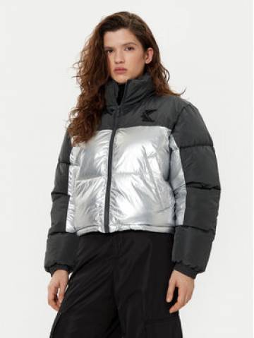 Karl Kani Пуховик Og Metallic Block 61760015 Чорний Regular Fit Karl Kani Пуховик Og Metallic Block 61760015 Чорний Regular Fit
