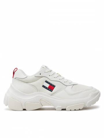 Tommy Jeans Снікерcи Twj Lightweight Hybrid Runner EN0EN02618 Écru Tommy Jeans Снікерcи Twj Lightweight Hybrid Runner EN0EN02618 Écru