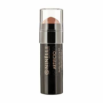 Стик для скульптурирования лица Ninelle Artificio Double Color Sculpturing Stick 402, 6 г Стик для скульптурирования лица Ninelle Artificio Double Color Sculpturing Stick 402, 6 г