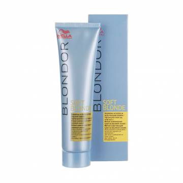 Уценка! Осветляющий Крем для волос Wella Professionals BLONDOR Soft Blonde Cream, 200 мл Уценка! Осветляющий Крем для волос Wella Professionals BLONDOR Soft Blonde Cream, 200 мл