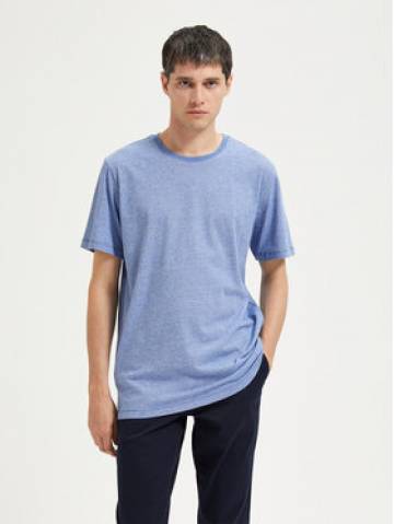 Selected Homme Футболка 16087843 Голубий Regular Fit Selected Homme Футболка 16087843 Голубий Regular Fit