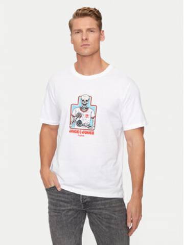 Jack&Jones Футболка Eight Skull 12264841 Білий Standard Fit Jack&Jones Футболка Eight Skull 12264841 Білий Standard Fit