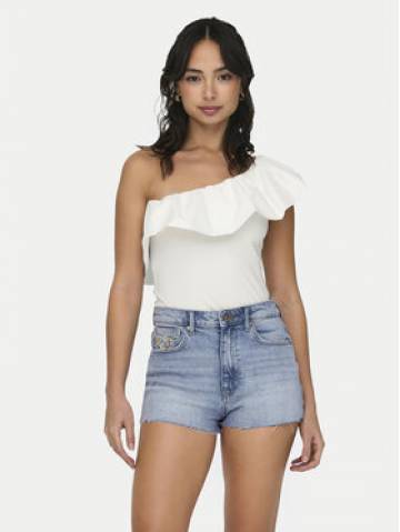 ONLY Топ Soffy 15320339 Білий Regular Fit ONLY Топ Soffy 15320339 Білий Regular Fit