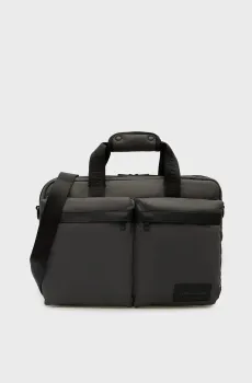 Мужская темно-серая сумка для ноутбука REPREVE Серый ONESIZE Tommy Hilfiger AM0AM13990