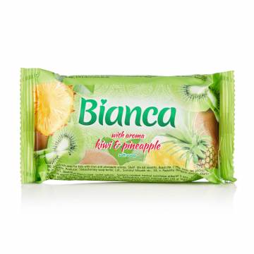 Детское мыло Bianca Soft Soap c ароматом киви и ананаса, 140 г Детское мыло Bianca Soft Soap c ароматом киви и ананаса, 140 г