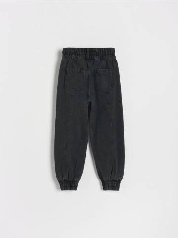 Reserved - Джогери з класичного деніму - чорний - 2877N-99J