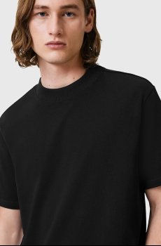 Хлопковая футболка AllSaints NERO
