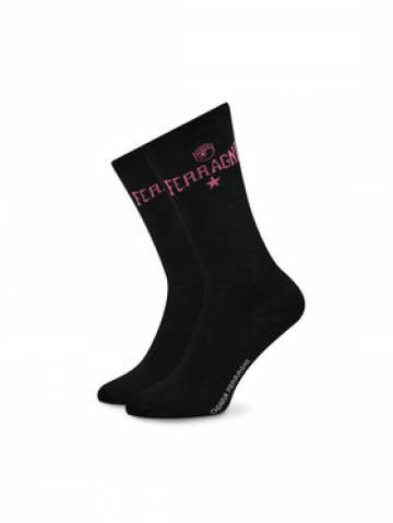 Chiara Ferragni Високі жіночі шкарпетки 74SB0J04 Чорний Chiara Ferragni Високі жіночі шкарпетки 74SB0J04 Чорний