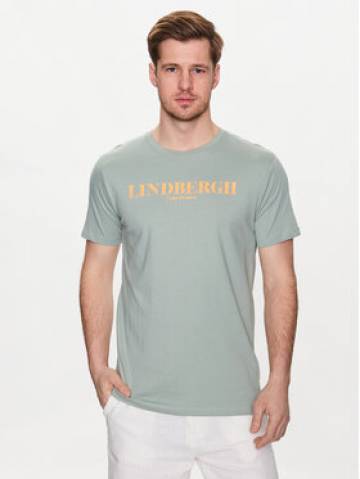 Lindbergh Футболка 30-400222 Зелений Relaxed Fit Lindbergh Футболка 30-400222 Зелений Relaxed Fit