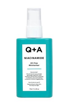 Увлажняющий крем для лица Q+A Niacinamide Oil-Free Moisturiser с ниацинамидом, без содержания масла, 75 мл