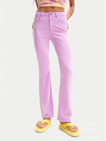 Desigual Джинси Creta 24SWDD19 Рожевий Flare Fit Desigual Джинси Creta 24SWDD19 Рожевий Flare Fit