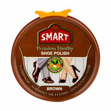 Крем для обуви Smart Shoe Polish Anti-Static Коричневый, 50 мл Крем для обуви Smart Shoe Polish Anti-Static Коричневый, 50 мл