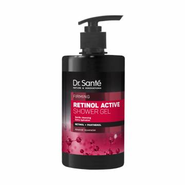 Гель для душа Dr. Sante Retinol Active Firming Shower Gel с ретинолом, 500 мл Гель для душа Dr. Sante Retinol Active Firming Shower Gel с ретинолом, 500 мл